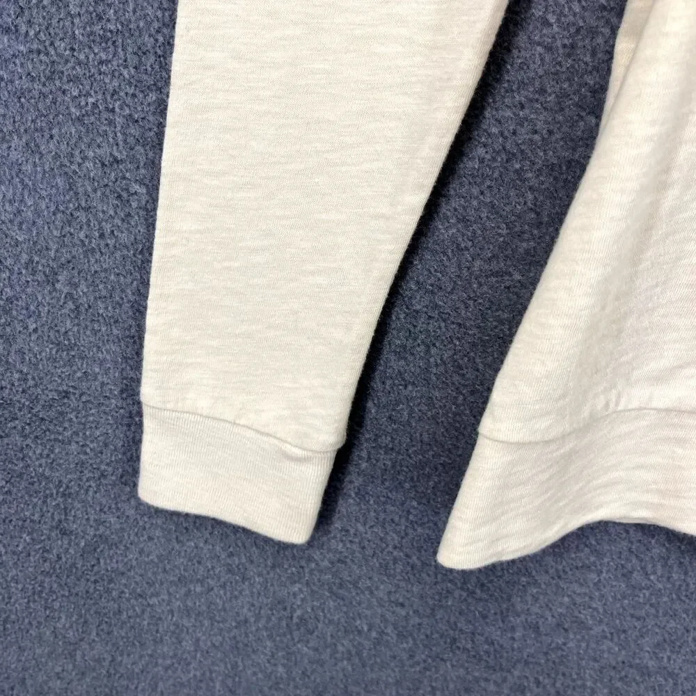 J.Crew Crewcuts Top Girls 12 pale‎ yellow long sleeve wrap tide T-shirt